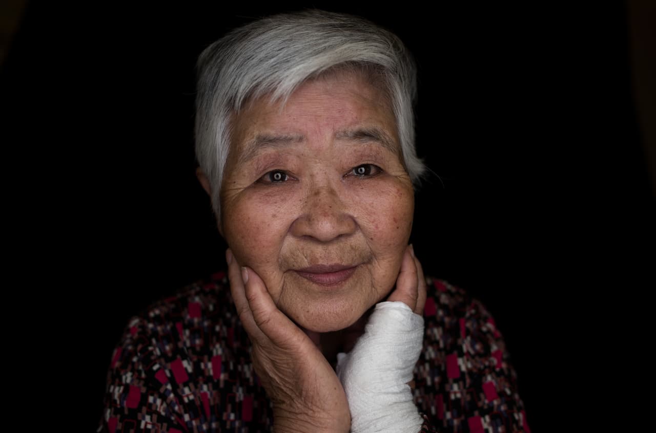 Misako katani, de 86 años, sobrevivió al ataque atómico a Hiroshima el 6 de agosto de 1945 y luego estuvo expuesta a la radiación del ataque a Nagasaki, ocurrido tres días después.