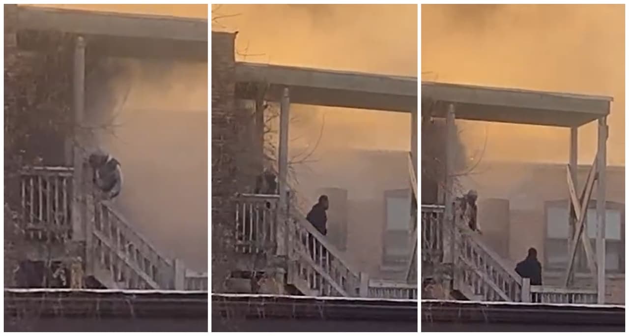 Algunos residentes comenzaron a ver el humo que salía de algunos apartamentos y de inmediato solicitaron ayuda, algunos de ellos salieron rápido de sus hogares para evitar un accidente fatal.