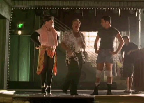 Bailando en 'The Birdcage'.