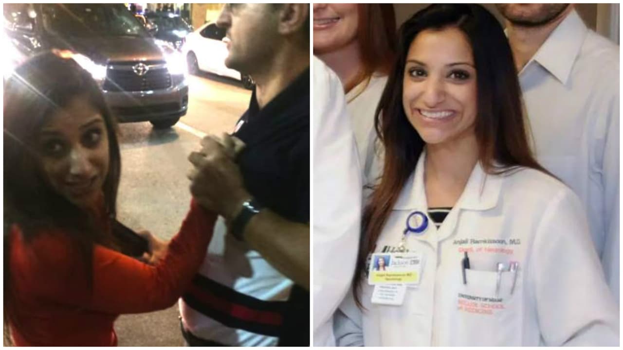 Viral: Joven borracha pelea con conductor de Uber 