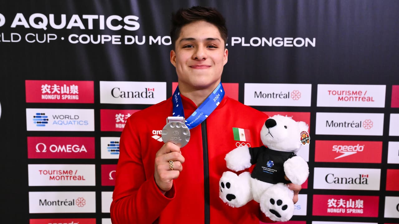 Osmar Olvera quiere demostrar que es uno de los mejores clavadistas del mundo