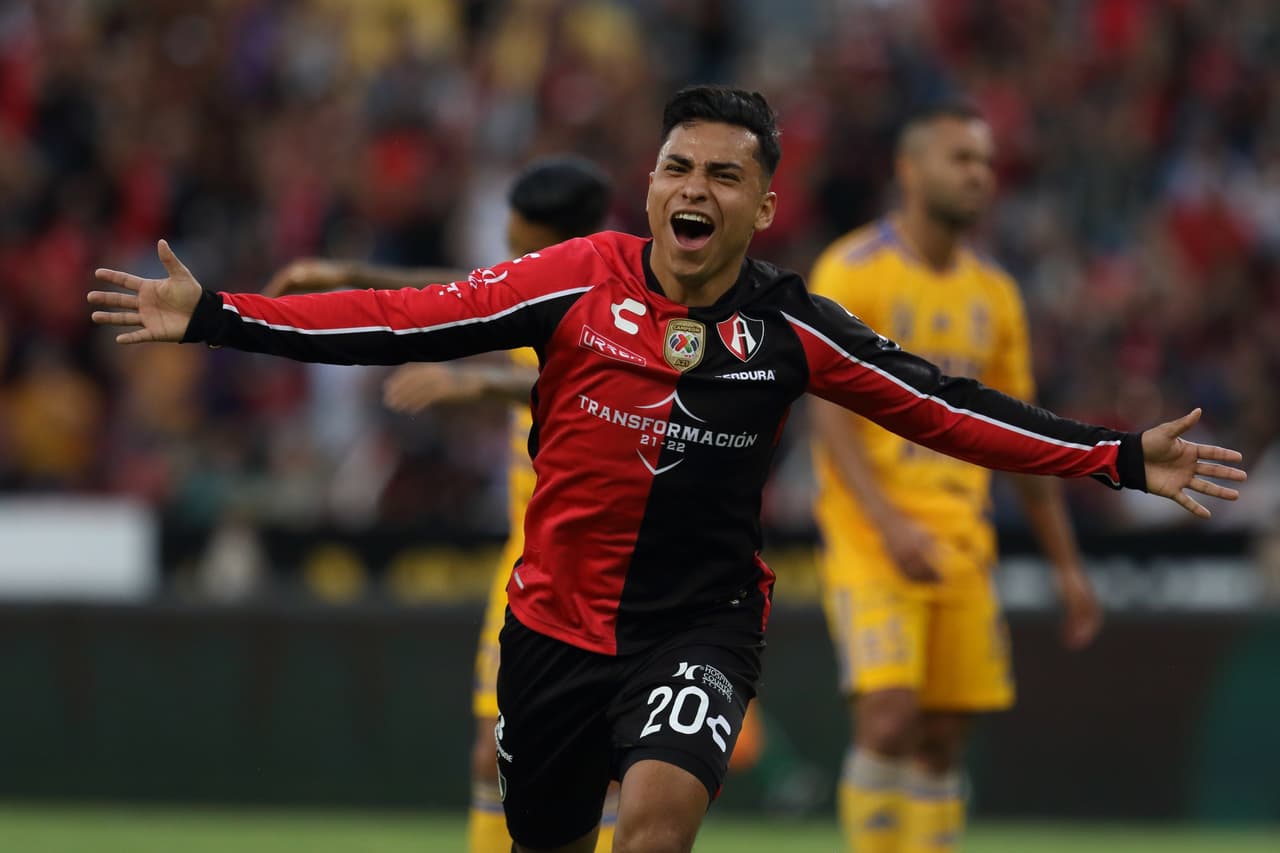 Jairo Torres, en su último patido con Atlas antes de ir a la MLS con el Chicago Fire, abrió el marcador antes de que el 'Diente' López igualara el marcador por la vía del penal en la agonía.