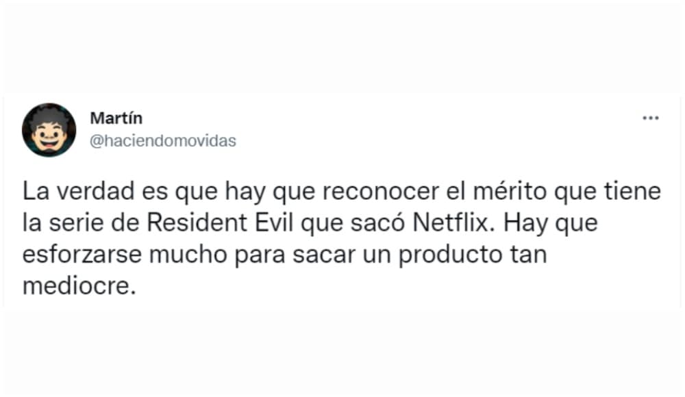 Los fans criticaron a la serie de 'Resident Evil' de Netflix