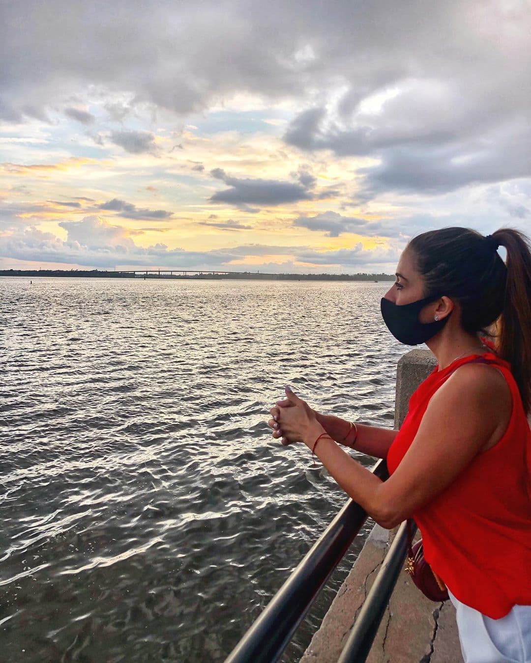 Con todas las medidas sanitarias exploró el sitio en el que vacacionó el fin de semana: "No importa lo que pase, viajar y conocer nuevos lugares te da una historia que contar".