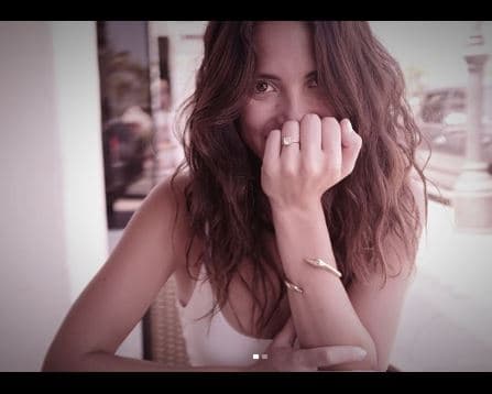 Fue a través de su cuenta oficial en Instagram que Adria compartió este momento con sus más de 200,000 seguidores.