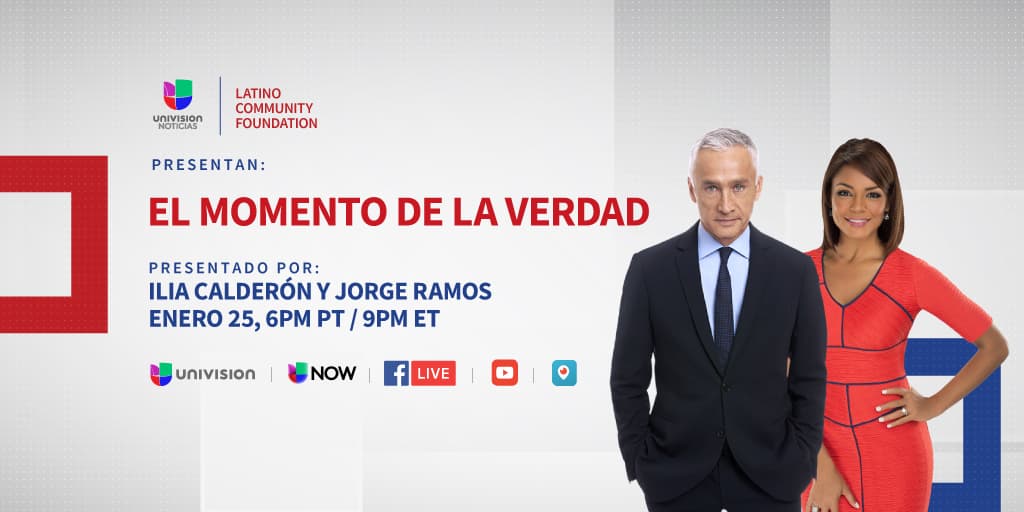 Los seis candidatos a la gobernación de California, cara a cara este jueves en Univision