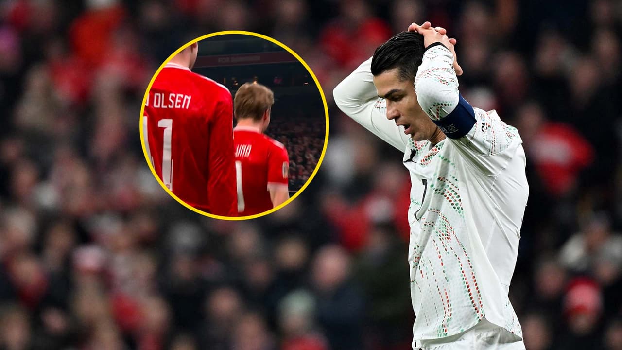 Hojlund señala que festejo era un homenaje a Cristiano Ronaldo, su ídolo