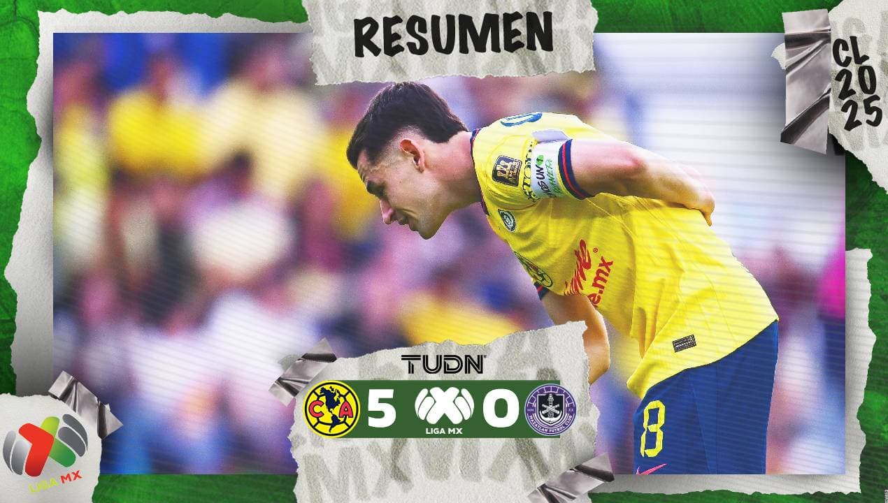 Resumen | América deja atrás mala racha y cierra temporada con goleada
