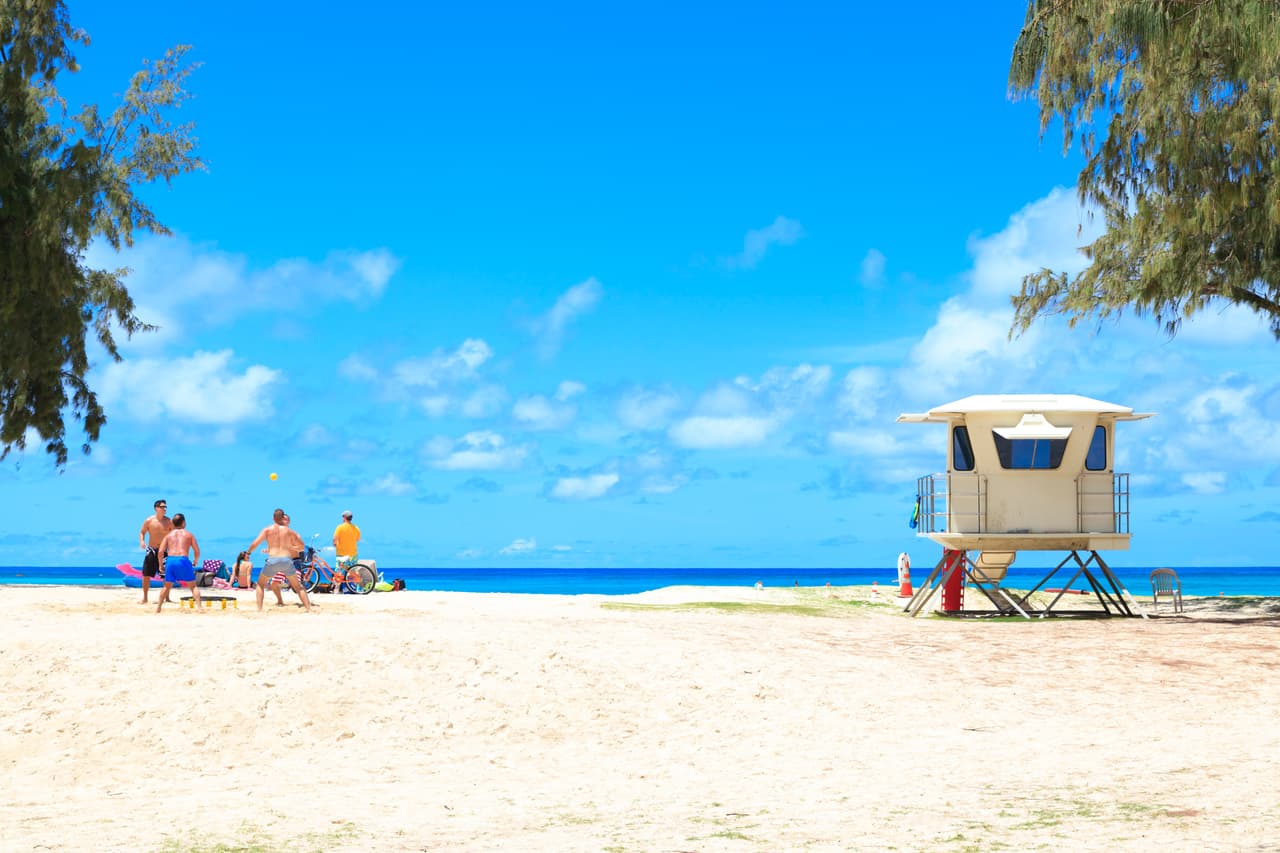 <b>Puesto 1. Kailua Beach Park, en Oahu, Hawaii. </b>Es la mejor playa de 2019. Encabeza la lista por su arena blanca y el mar de olas pequeñas, es ideal para nadar y hacer kayac