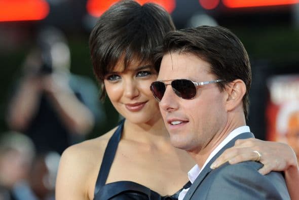 Tom no dudó en anunciar a través de una conferencia el gran paso que iba a dar.