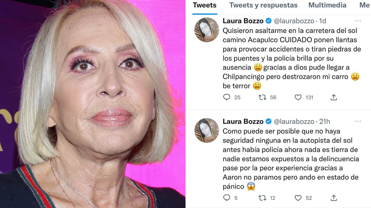 Laura Bozzo narró los momentos de "pánico" que vivió ante un presunto intento de asalto en México.