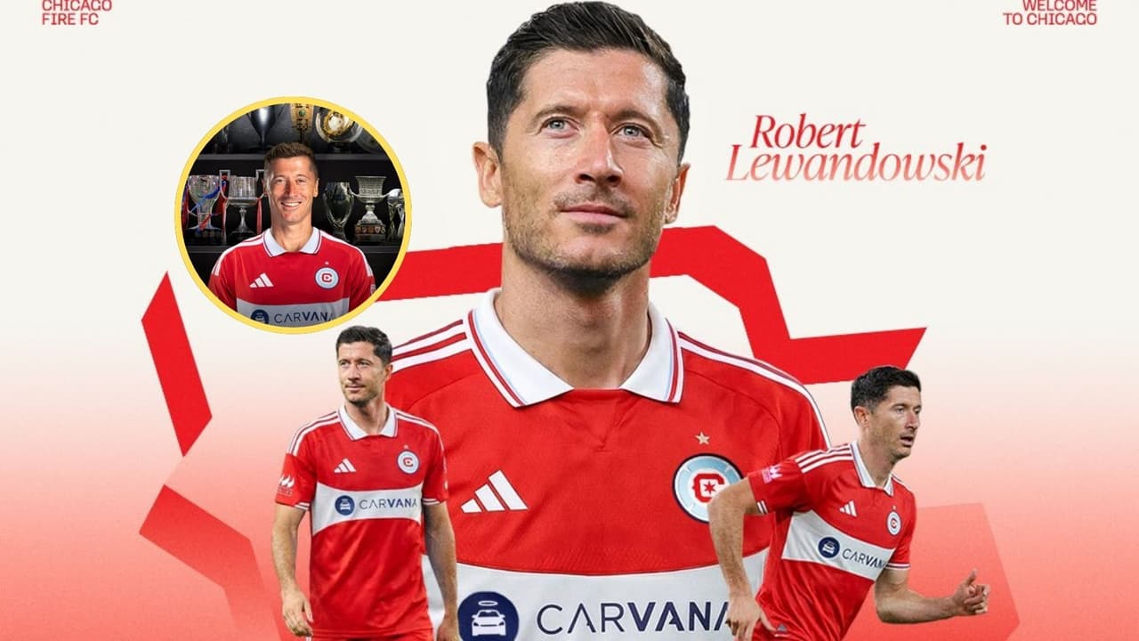 ¡Oficial! Robert Lewandowski es nuevo jugador de Chicago Fire