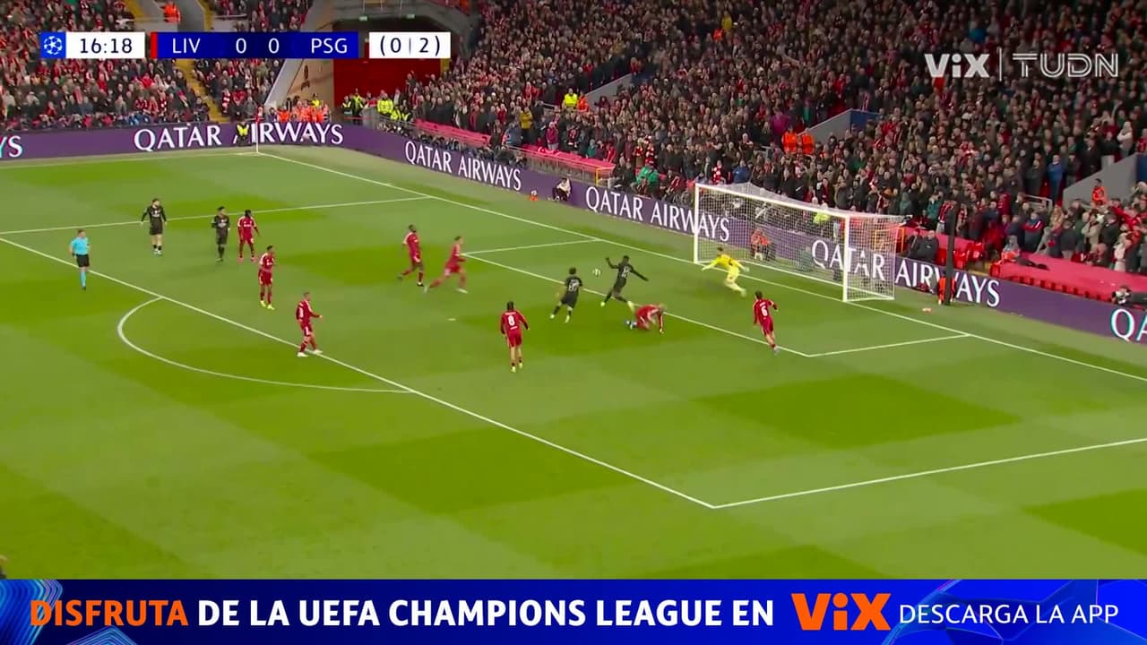 ¡Qué golazo iba a hacer Dembelé! Pasaron como agua a la defensa del Liverpool y se queda cerca del tercer gol en el global