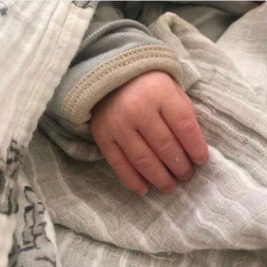 Saúl Adiel nació en septiembre de 2018 y, hasta ahora, solo habíamos podido ver su manita.