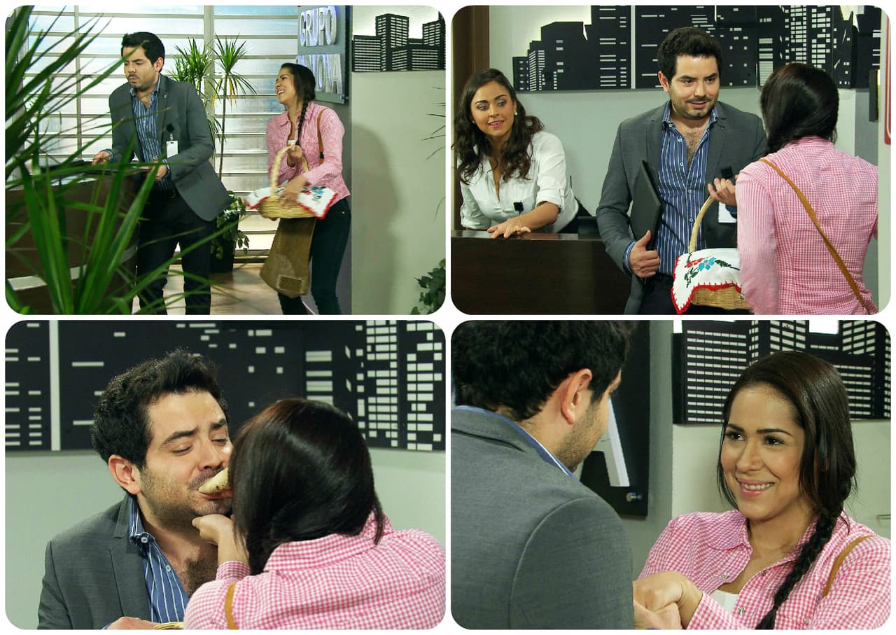 Ya te vimos muy coqueto con Hilda Mercedes, Felipe. ¡Se ve que la traes de un ala!