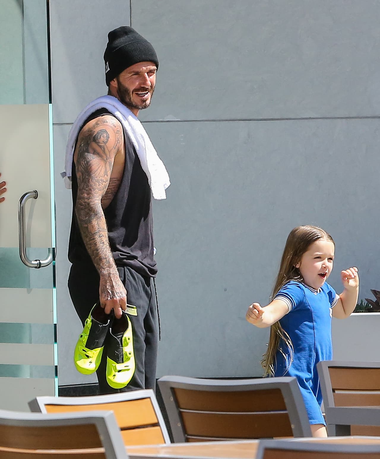 Un papi muy orgulloso.