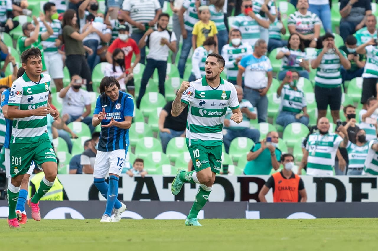 ¿Campeonitis? Cruz Azul sigue sin ganar después de que Santos Laguna le arrebató el empate como local en la reedición de la Final del torneo anterior de Liga MX.