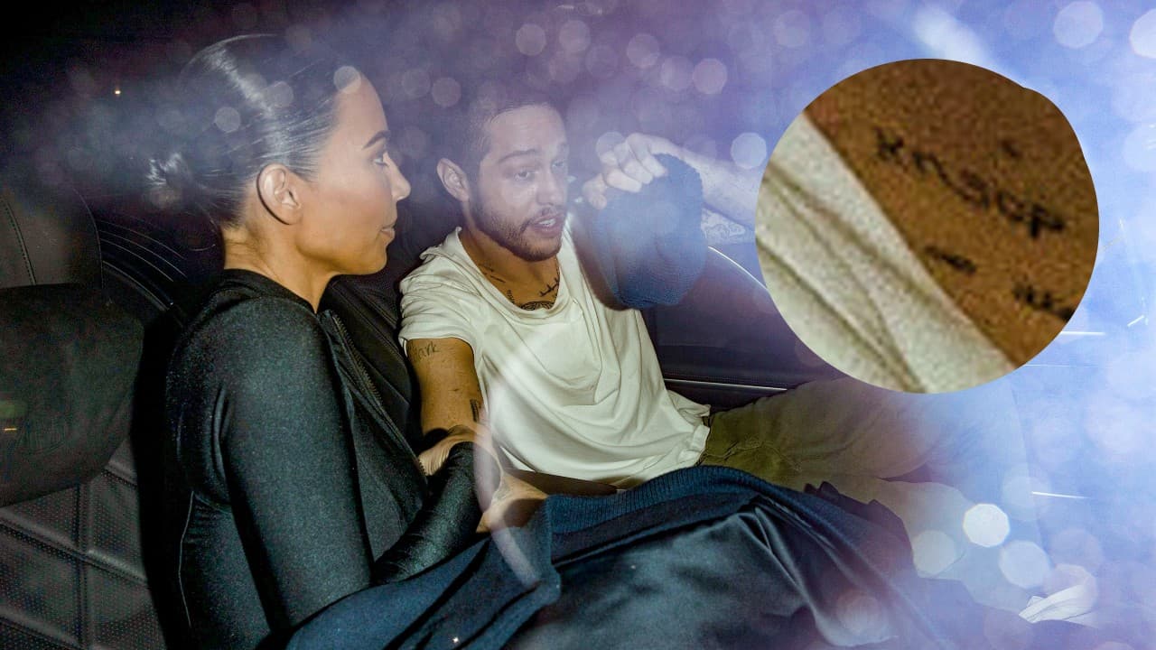 Pete Davidson fue captado con un nuevo tatuaje.