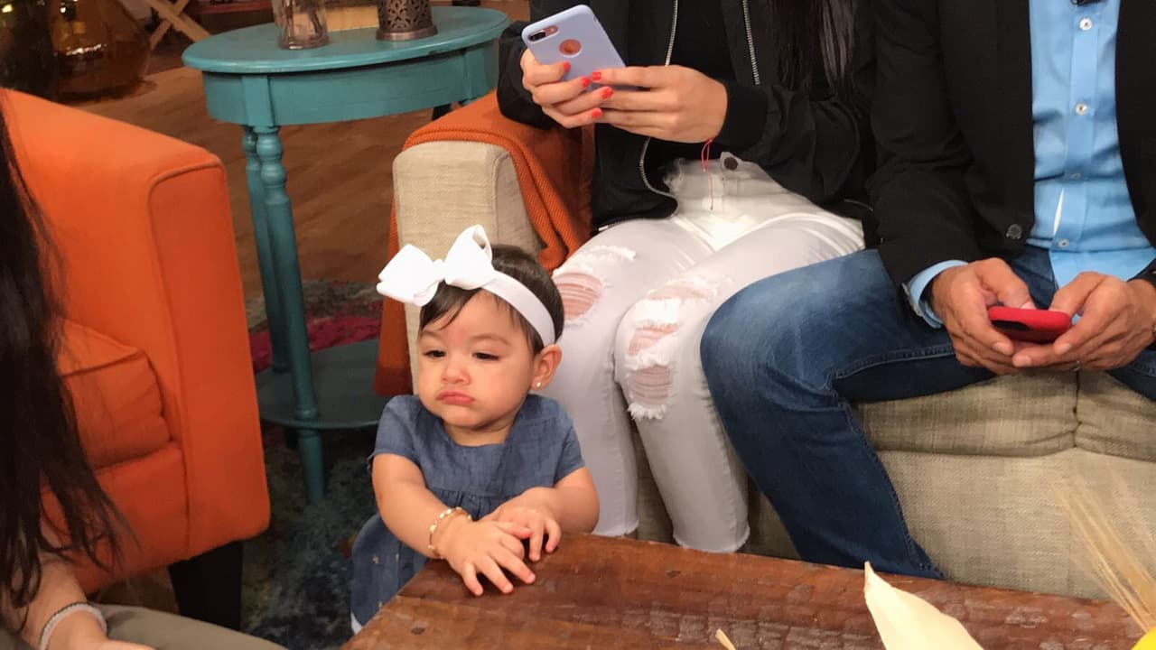 ¡Qué carita más tierna! Muy pronto la veremos corriendo por todo el estudio.