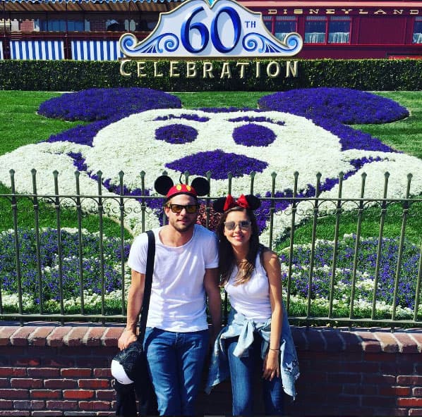 Y ya que estuvieron en Los Ángeles, aprovecharon para visitar Disneyland.