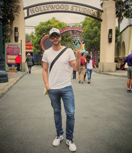 También visitaron los estudios de Hollywood.