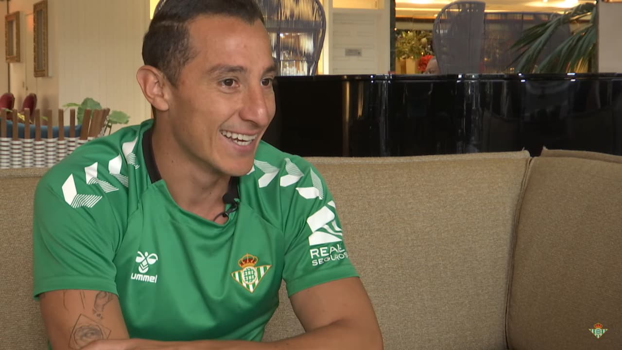 Andrés Guardado: “No entiendo mi vida sin el Betis”