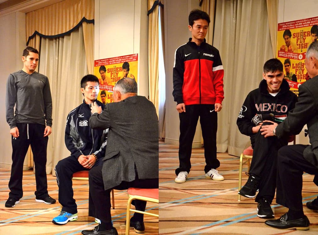 Carlos Cuadras y Pedro Guevara cumplieron con exámenes médicos