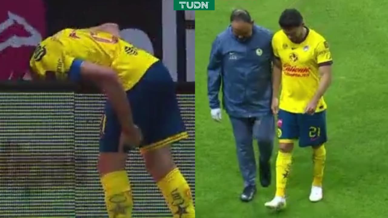 ¿Otra vez? Henry Martín se lesiona con América en la Final vs. Toluca