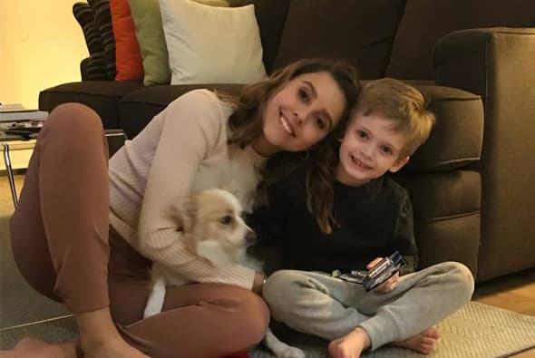 Paulina no dudaba en expresar su amor por el hijo de Pancheri.