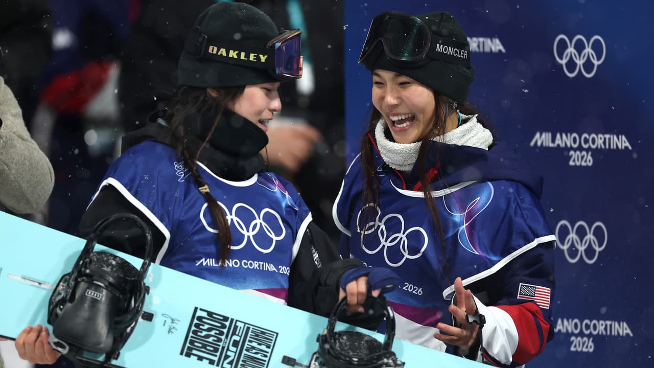 ¡La sorpresa! Chloe Kim se queda cerca del tricampeonato olímpico en halfpipe