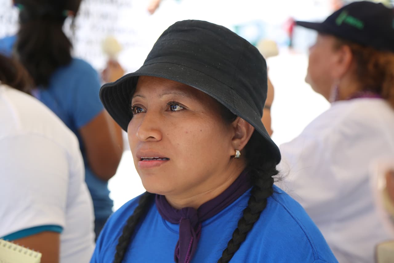 La salvadoreña 
<a href="https://www.univision.com/noticias/teodora-fue-a-la-carcel-10-anos-acusada-de-abortar-en-el-salvador-aunque-lo-que-tuvo-fue-una-emergencia-obstetrica-video" target="_blank">Teodora Vasquez pasó 10 años en la cárcel después de sufrir una pérdida tras una complicación obstétrica. </a>E n la imagen, se le ve pocos días después de salir de prisión, en marzo de 2018 en San Salvador. En la actualidad participa en la grabación de un documental que recrea el trauma sufrido por las mujeres sentenciadas gracias a las draconianas leyes antiaborto salvadoreñas. Se estrenará en Suecia, en los próximos días.
