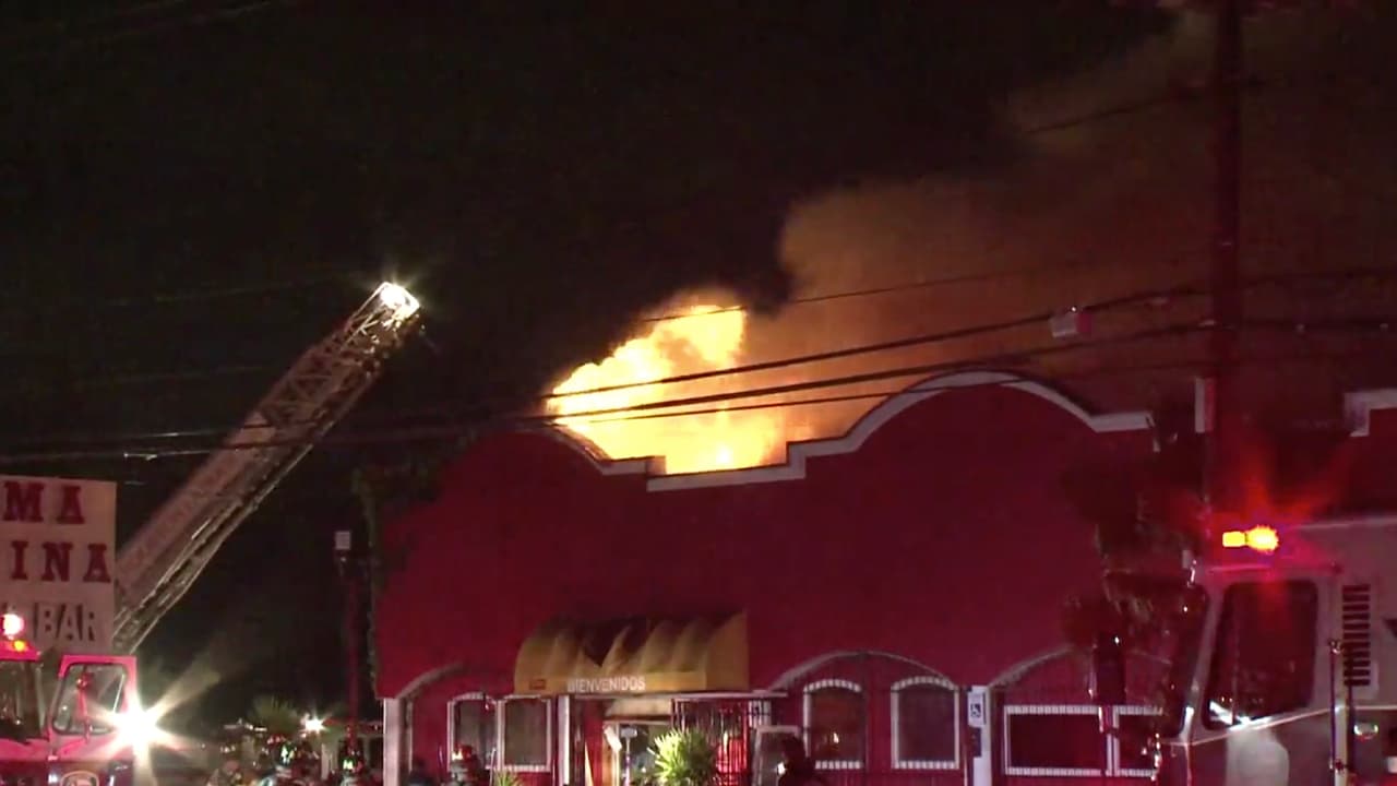Ninguna persona resultó herida por el incendio.