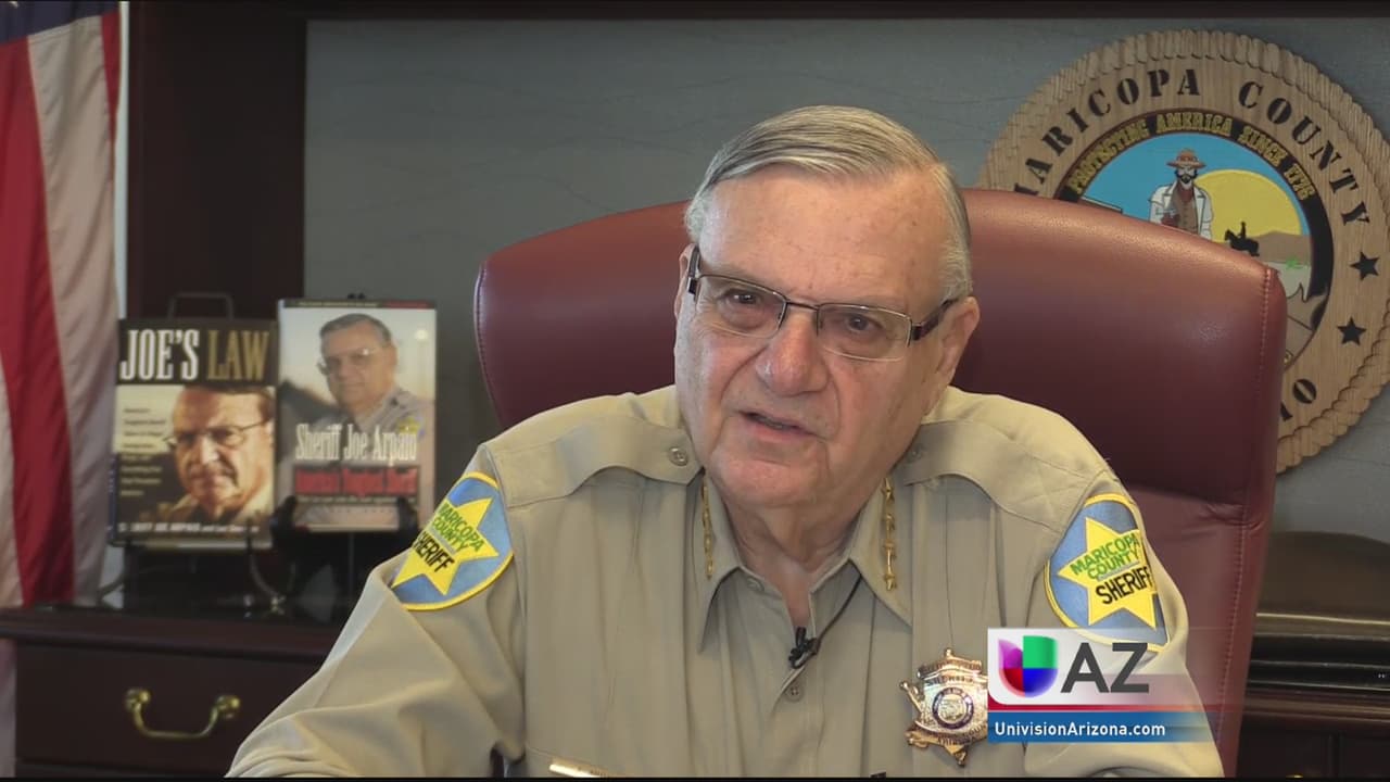 Arpaio quiere ir a México a conocer al papa Francisco