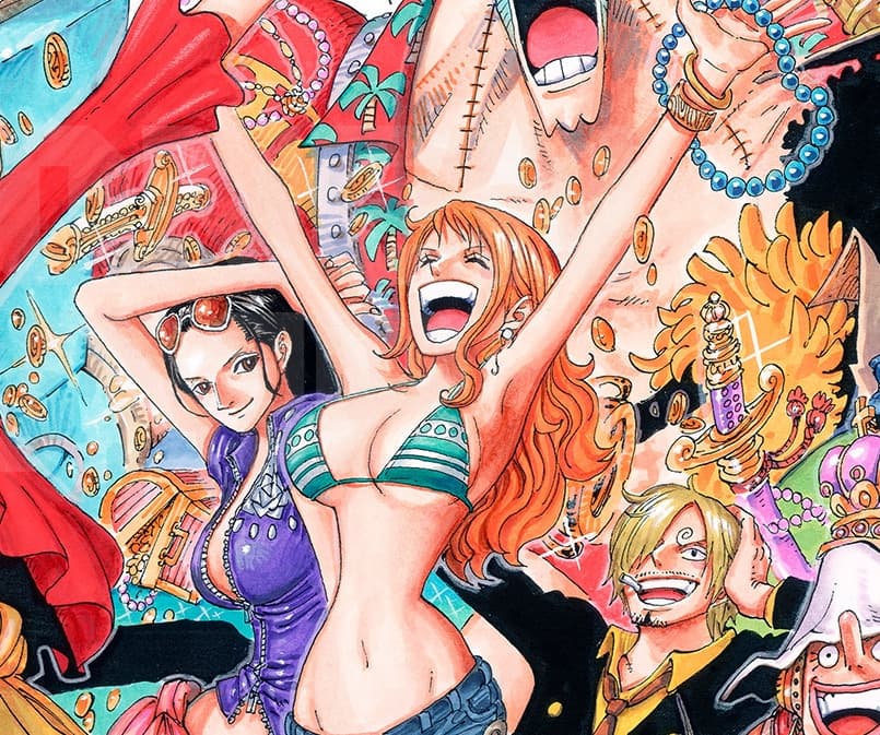 Nami es la experta en navegación y cartografía del equipo, sin ella Luffy y sus amigos no habrían llegado a la Grand Line.