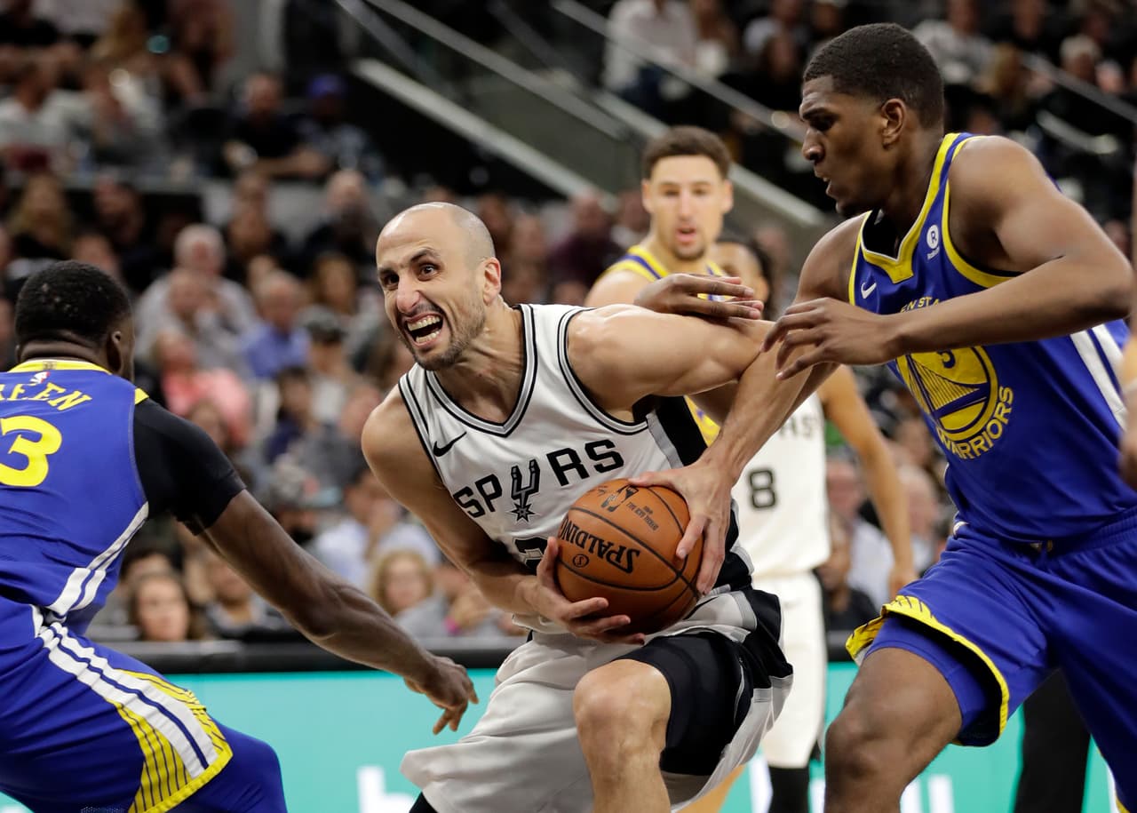 Spurs vence a Warriors y forza a un quinto partido