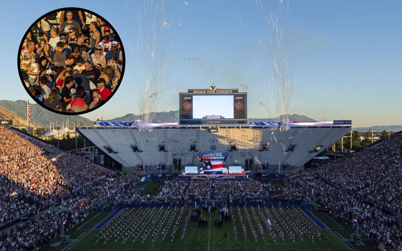 Celebración del 4 de julio deja múltiples heridos; fuegos artificiales fallan en estadio de Utah
