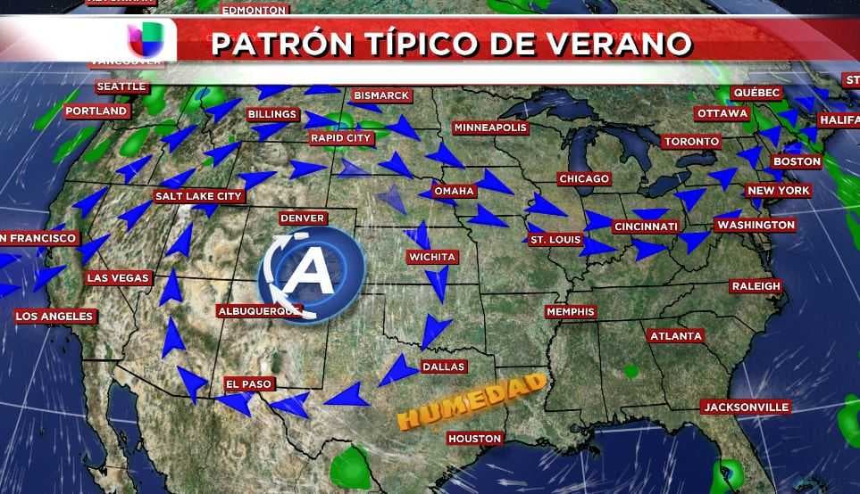 Despedimos junio con el patrón típico de verano 