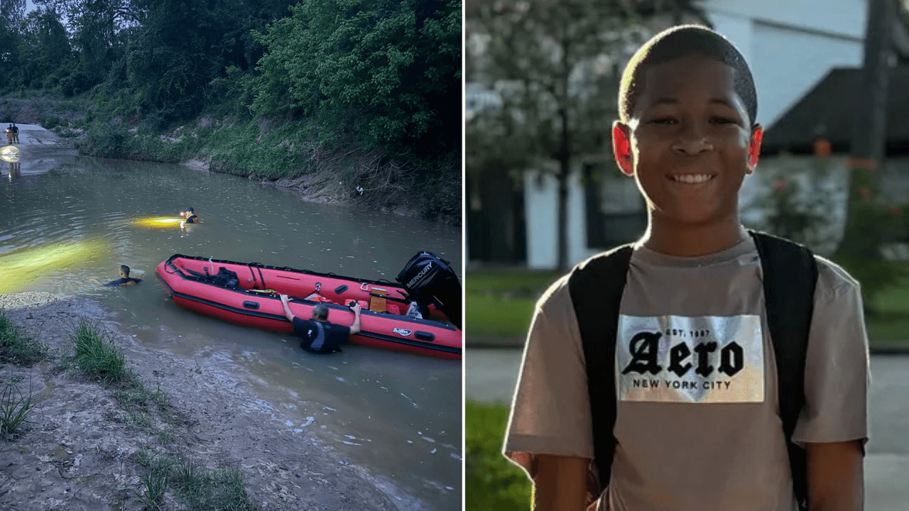 El pequeño que murió el caer en un arroyo de Texas es identificado como Braydin Barlow