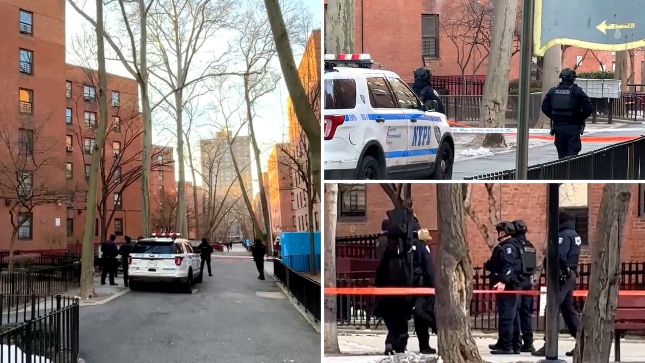 Hombre se atrinchera en apartamento de Manhattan y se enfrenta a tiros con policía