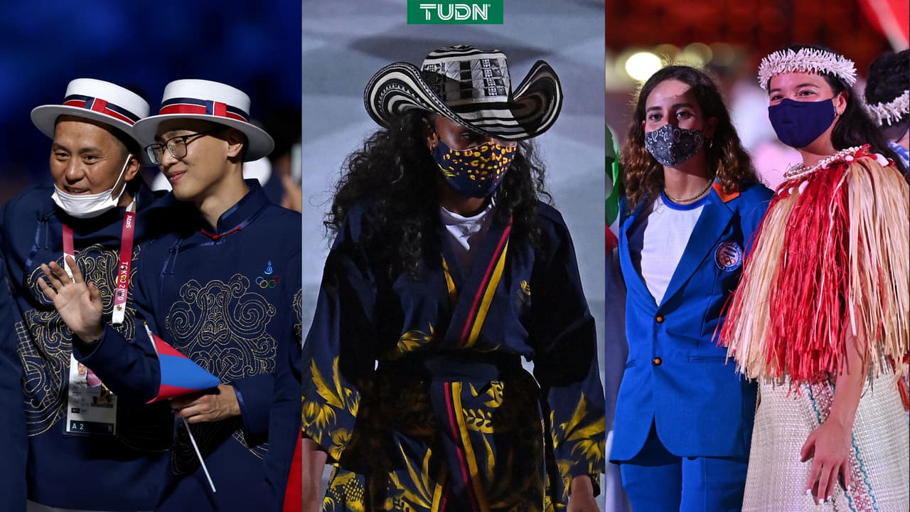 Estos países estuvieron en el centro de los reflectores gracias a los increíbles trajes que portaron durante la inauguración de Tokyo 2020.
