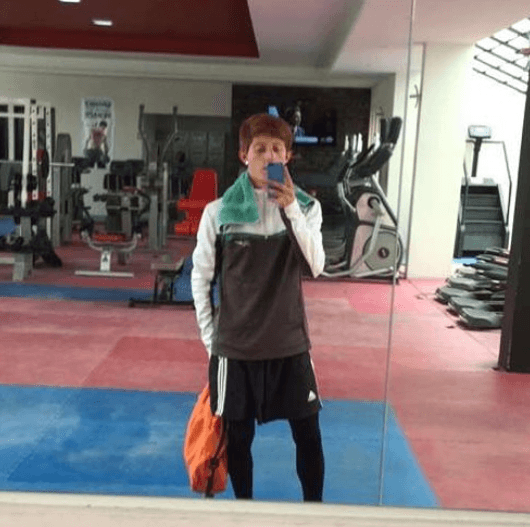 Uno de sus pasatiempos favoritos es ir al gimnasio y perfeccionar su figura. 
<br>