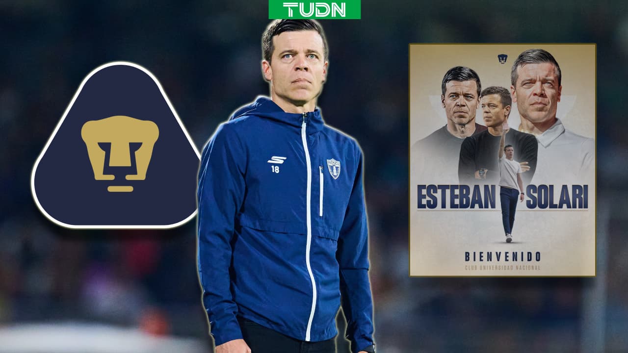 Pumas anuncia a Esteban Solari como su nuevo técnico para el Apertura 2026