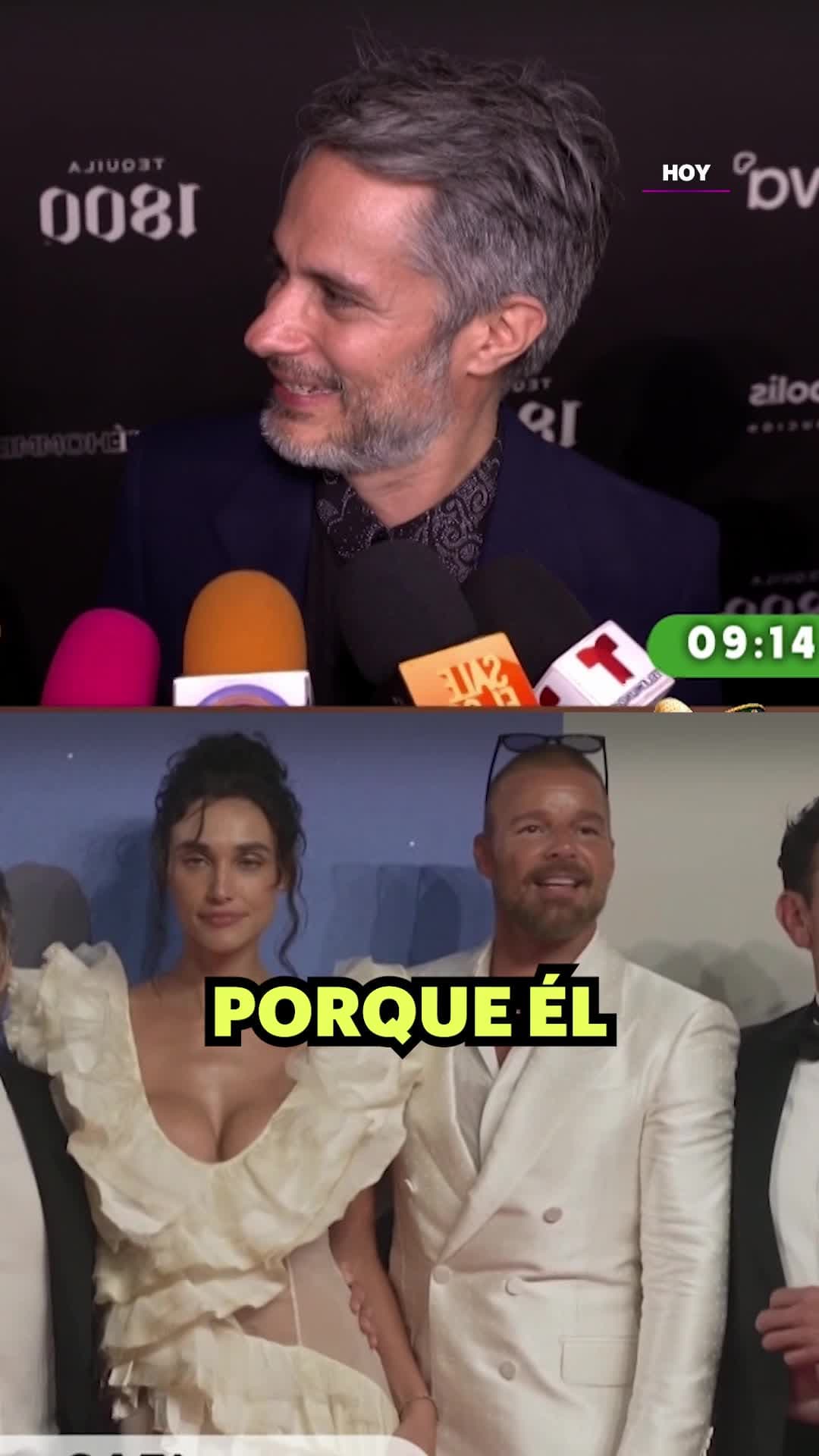 #GaelGarcía y #JorgeSalinas trabajan juntos nuevamente desde la telenovela #ElAbueloYYo