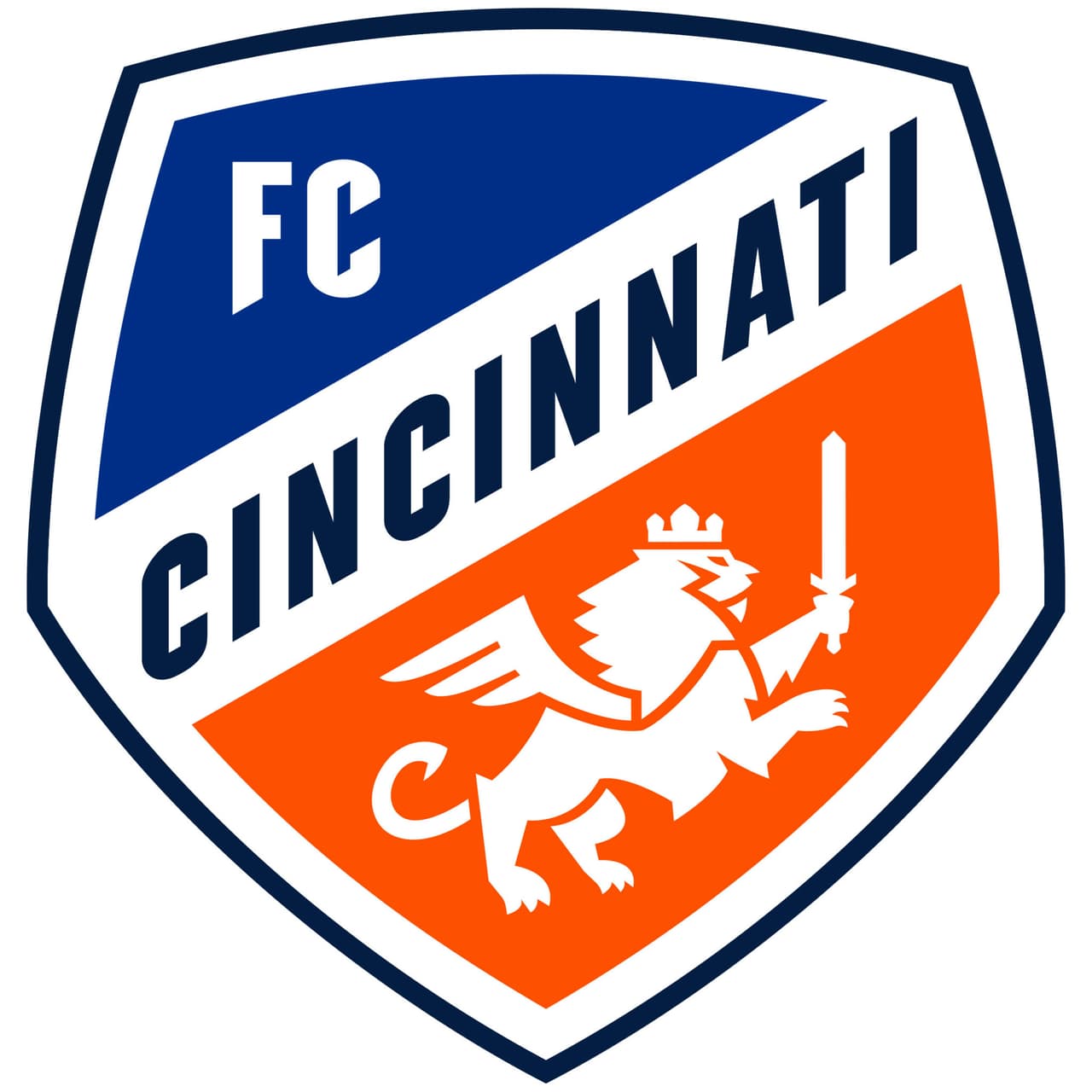 En 2019 FC Cincinnati entró en competición con este escudo.
