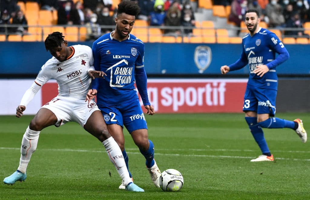 Troyes y Metz no se hacen daño y reparten puntos durante la fecha 23 en la Ligue 1.