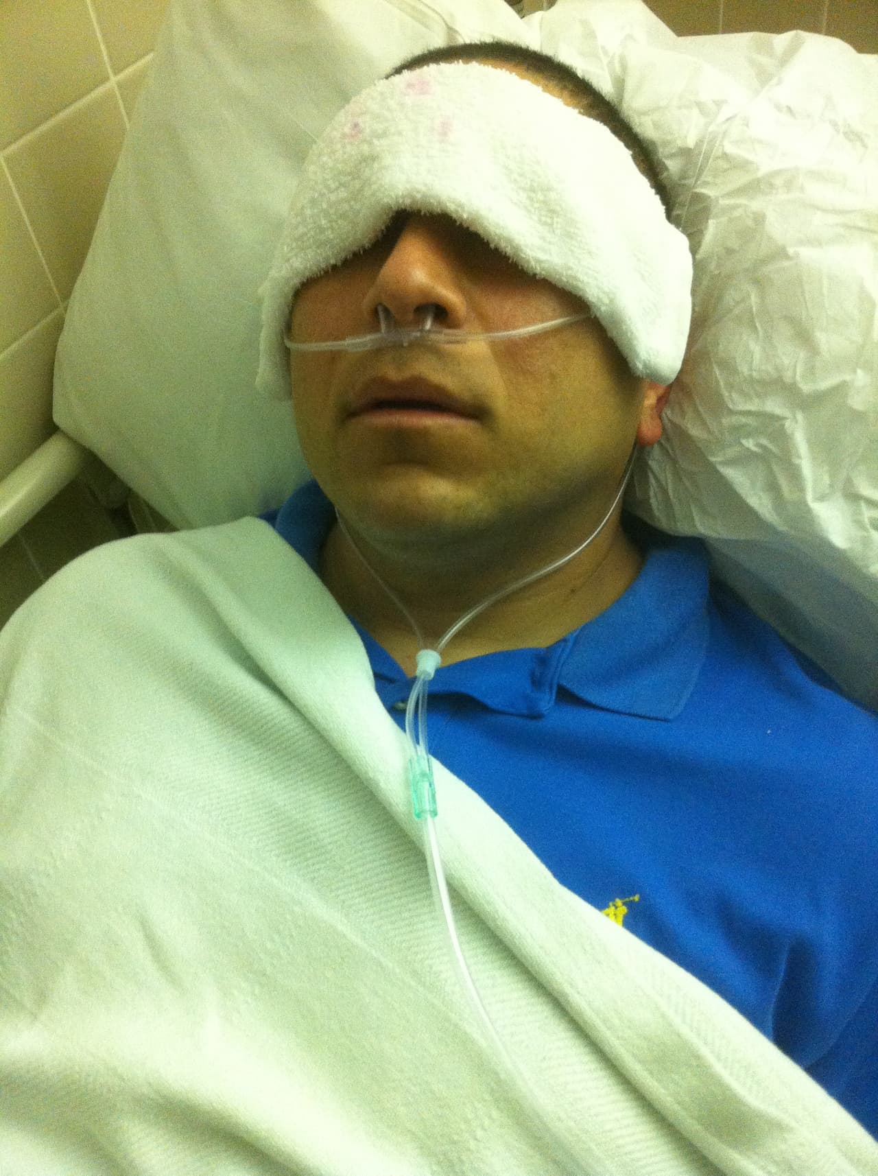 Los dolores de cabeza crónicos y los problemas respiratorios debilitantes que había empezado a experimentar mientras estaba destinado en Irak, no desaparecían. De hecho, su estado empeoraba.