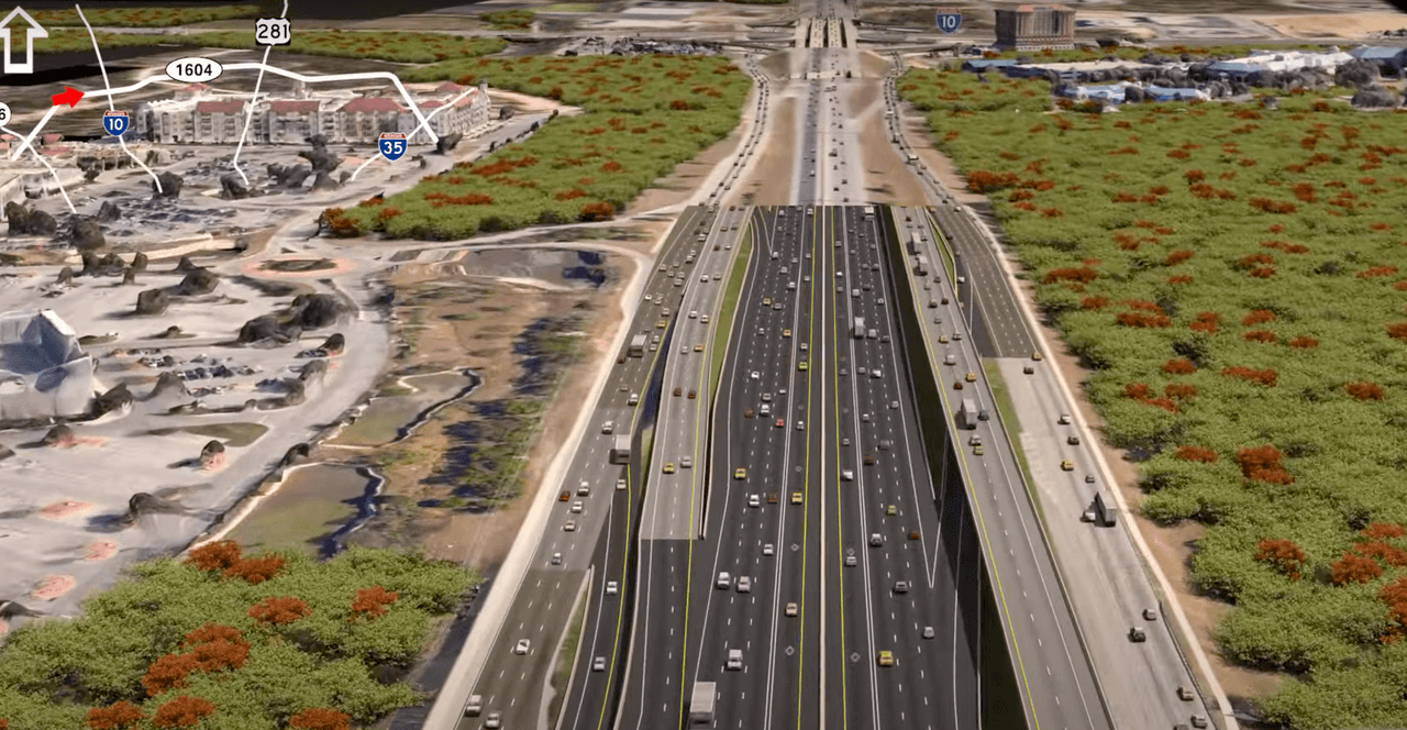 Inicia el proyecto de expansión del Loop 1604 para convertirlo en una autopista de 10 carriles