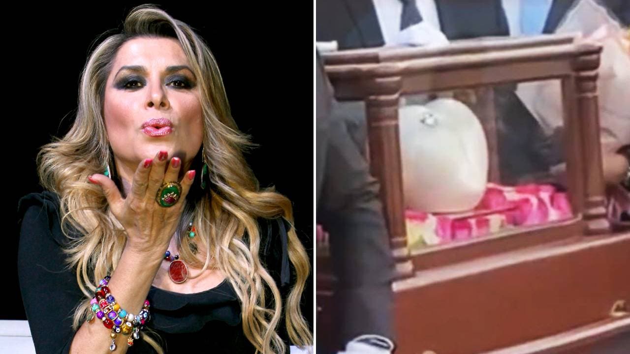 Entre lágrimas y aplausos despiden a Dulce: su hija se dejó ver muy conmovida en medio de la polémica