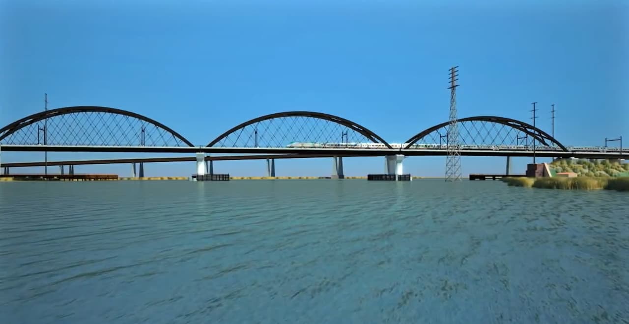 Así se verá el nuevo puente ferroviario Portal North para conectar Nueva York y Nueva Jersey