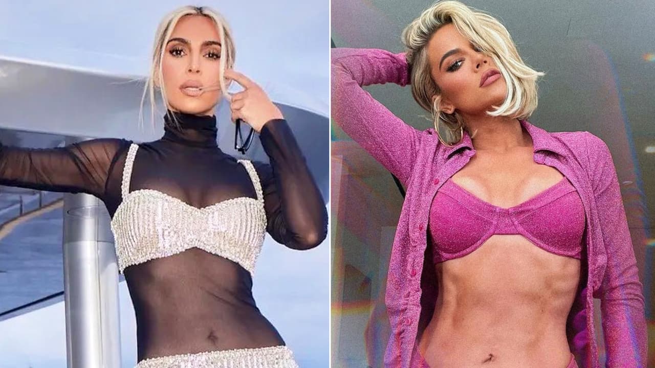 ¿Kim y Khloé Kardashian se quitaron los implantes? Su radical cambio de imagen preocupa a sus fans